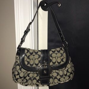 Black Coach Shoulder Bag